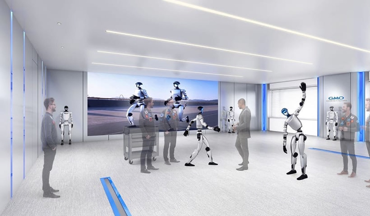 ヒューマノイドロボット実験